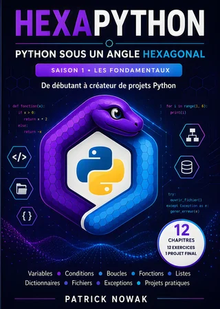Couverture du livre HexaPython, Saison 1